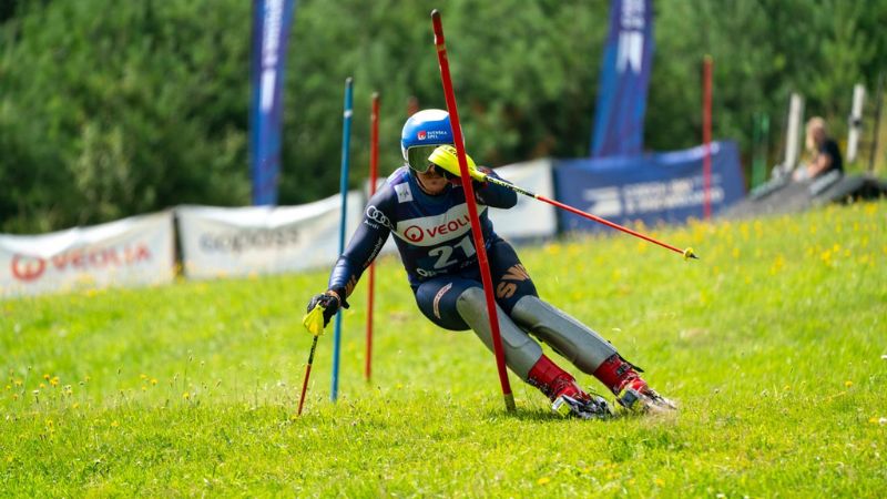Carl Söderlund under världscupen i Predklastri, Tjeckien. Foto: Grasski.net.