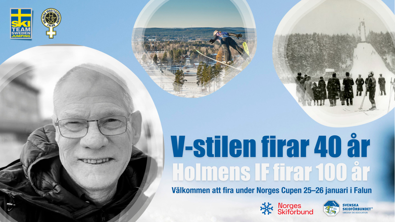 V-stilen fyller 40 år – firas i Falun under Norges Cup.